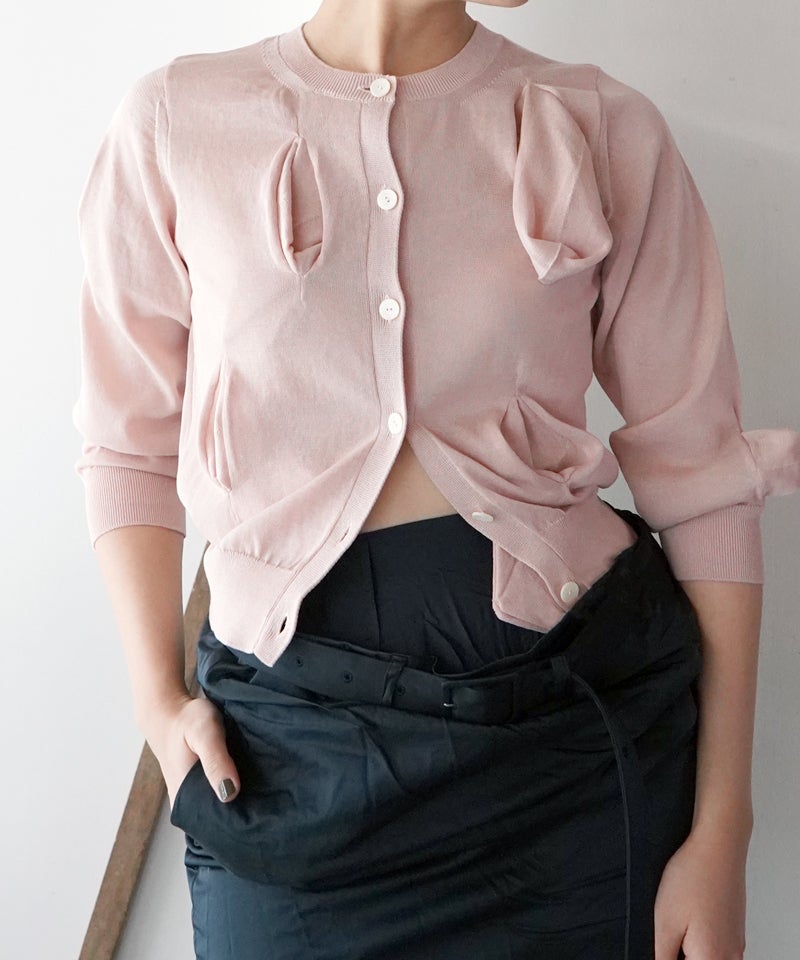 PS26SS-107 pocket cardigan