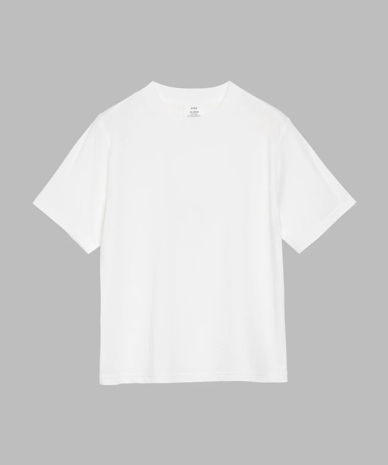 HYKE＞SHEER SHORT-SLV TEE | MAKES ONLINE STORE