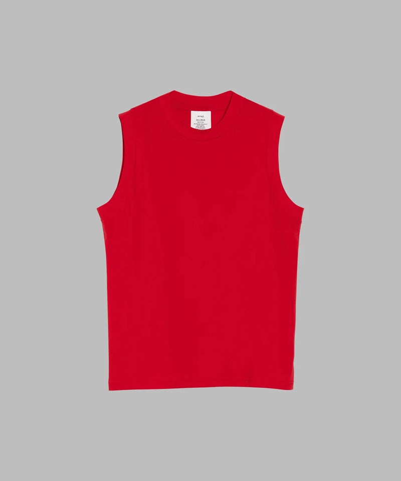 HYKE＞SHEER SLEEVELESS TEE | MAKES ONLINE STORE