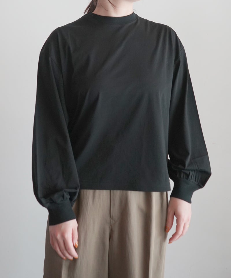 HYKE＞SHEER LONG-SLV TEE | MAKES ONLINE STORE