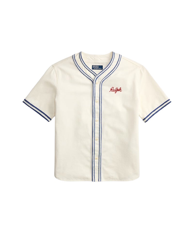  ＜Polo by Ralph Lauren＞Classic Fit Baseball Shirt (MNPOWOV1N821030)