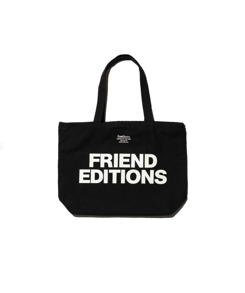 FreshService＞FRIEND EDITIONS CANVAS ZIP TOTE BAG | MAKES ONLINE STORE