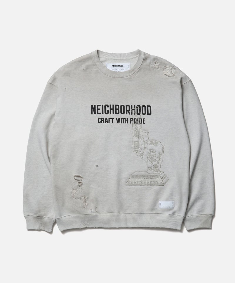 ＜NEIGHBORHOOD＞SAVAGE SWEAT SHIRT LS