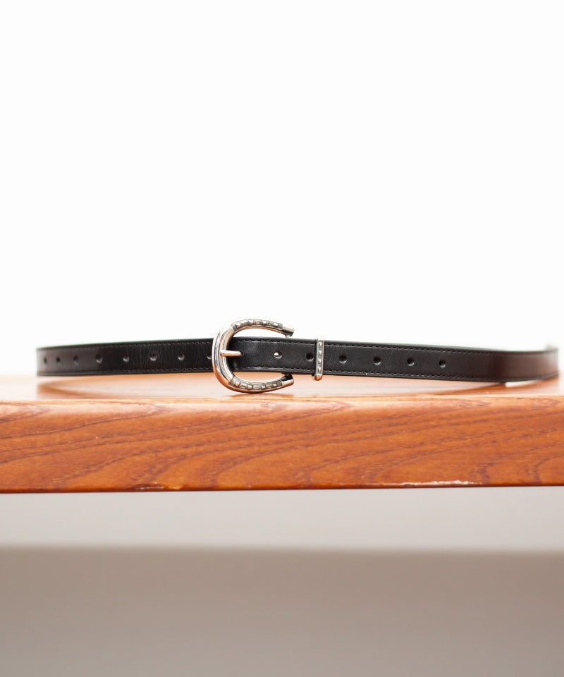 ＜The Letters＞DOUBLE SIDED HORSESHOE LONG BELT