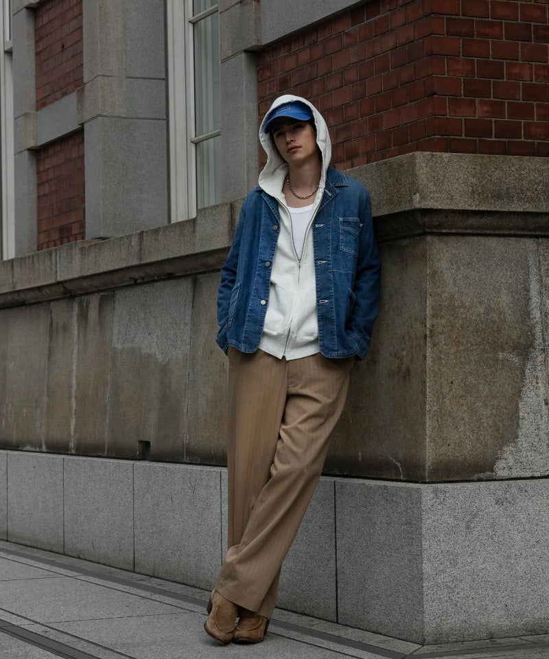 The Letters＞WORKERS JACKET -USED WASHED DENIM- | MAKES ONLINE STORE