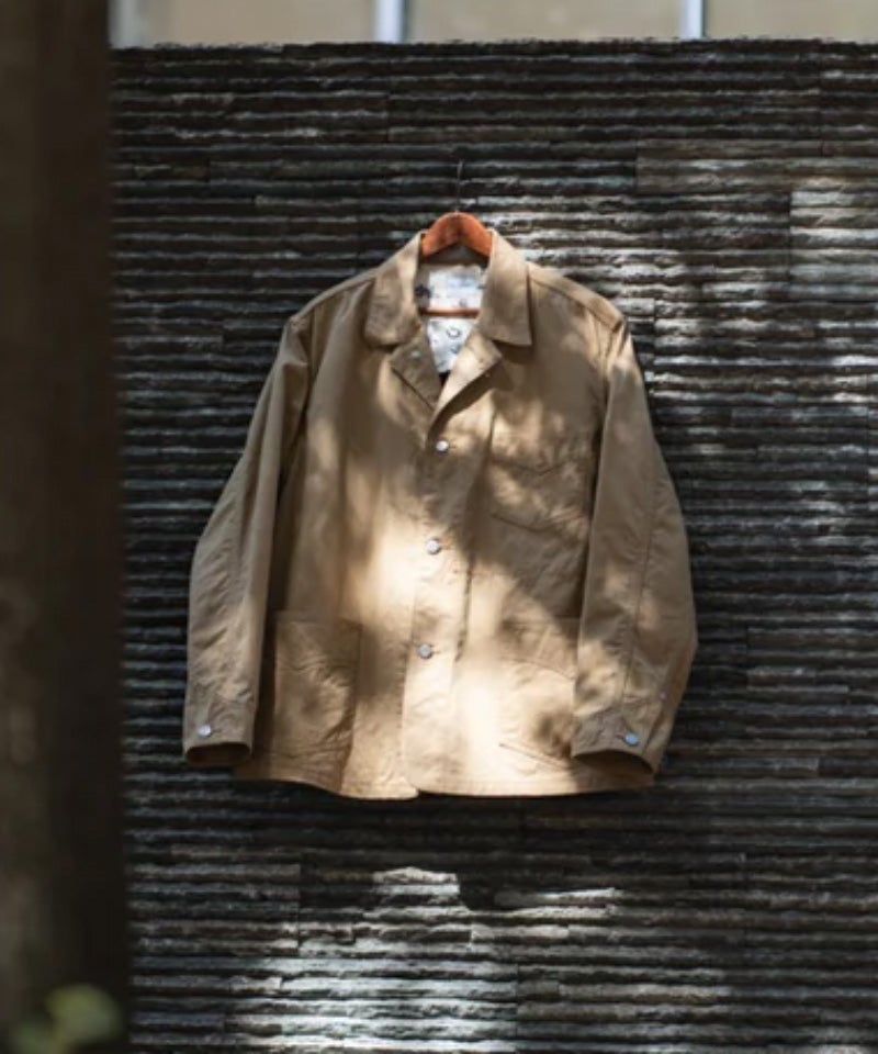 ＜The Letters＞WORKERS JACKET -SLUB COTTON TWILL-
