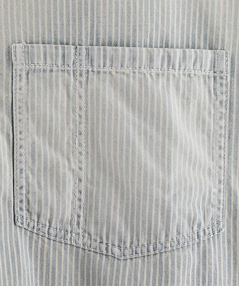 SAINT MICHAEL＞SS HICKORY SHIRT/STRIPE/WHITЕ | MAKES ONLINE STORE