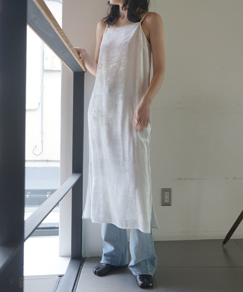 ベロア スリップドレス