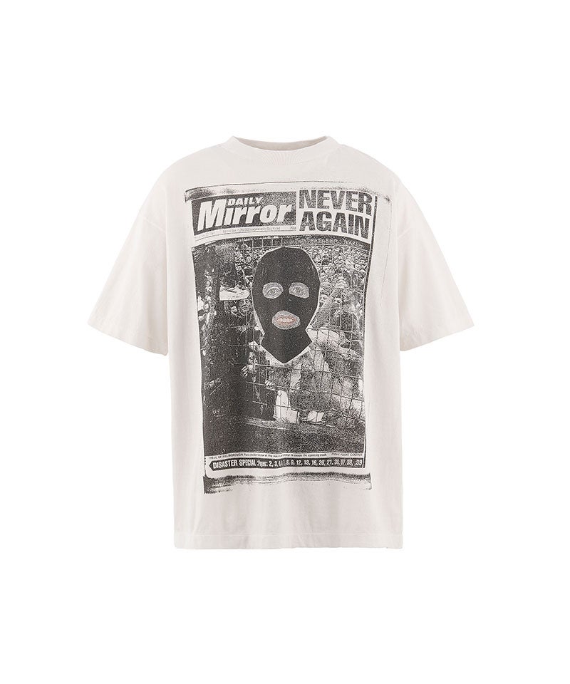 SAINT MICHAEL＞JR_SS T-SHIRT/MASK/WHITE | MAKES ONLINE STORE
