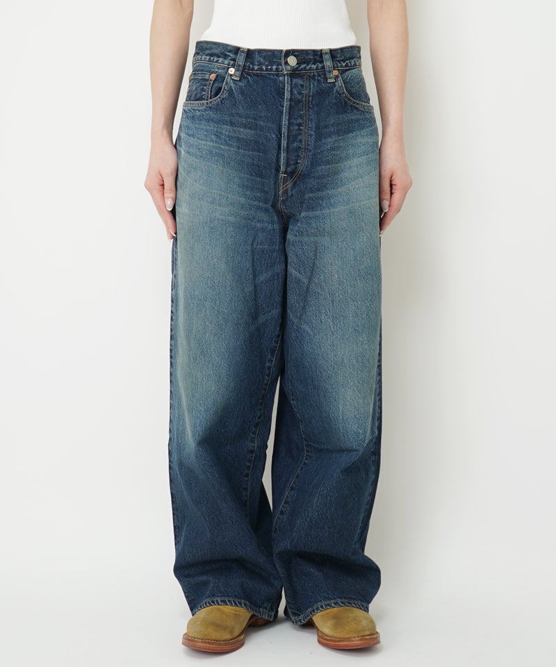ブラームス blurhms 25SS blurhmsROOTSTOCK＞13.5oz Denim Pants Wide | MAKES ONLINE STORE