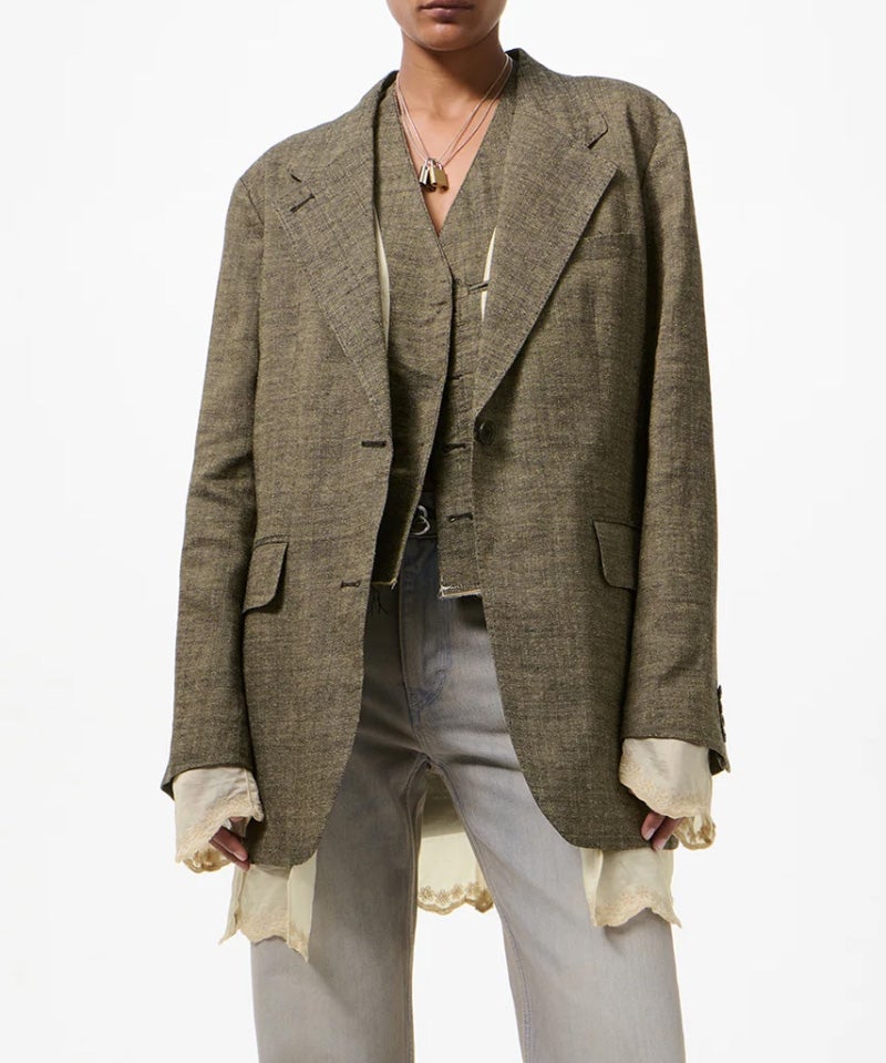 ＜OUR LEGACY＞DRIP BLAZER