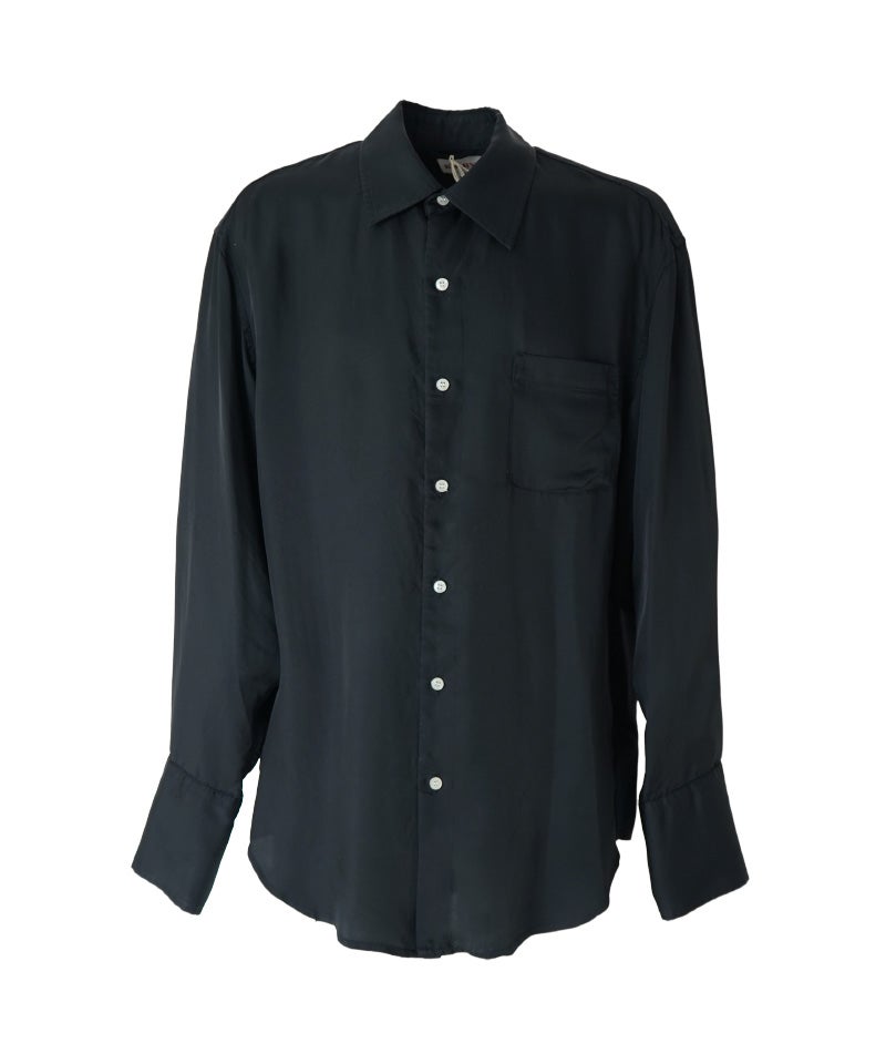 ＜KAMIYA＞Ash Fade Cupro Shirt