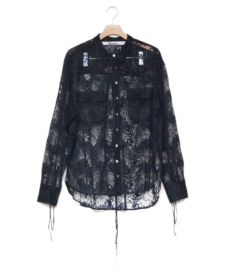 Midorikawa＞LACE SHIRT | MAKES ONLINE STORE