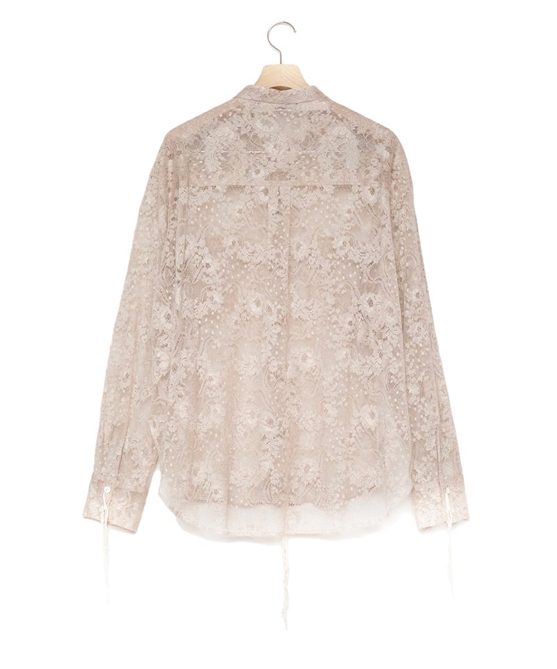 Midorikawa＞LACE SHIRT | MAKES ONLINE STORE