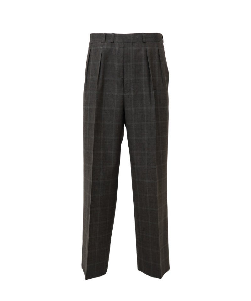 MAATEE&SONS＞JEFFERLY / 杢 brwn check | MAKES ONLINE STORE