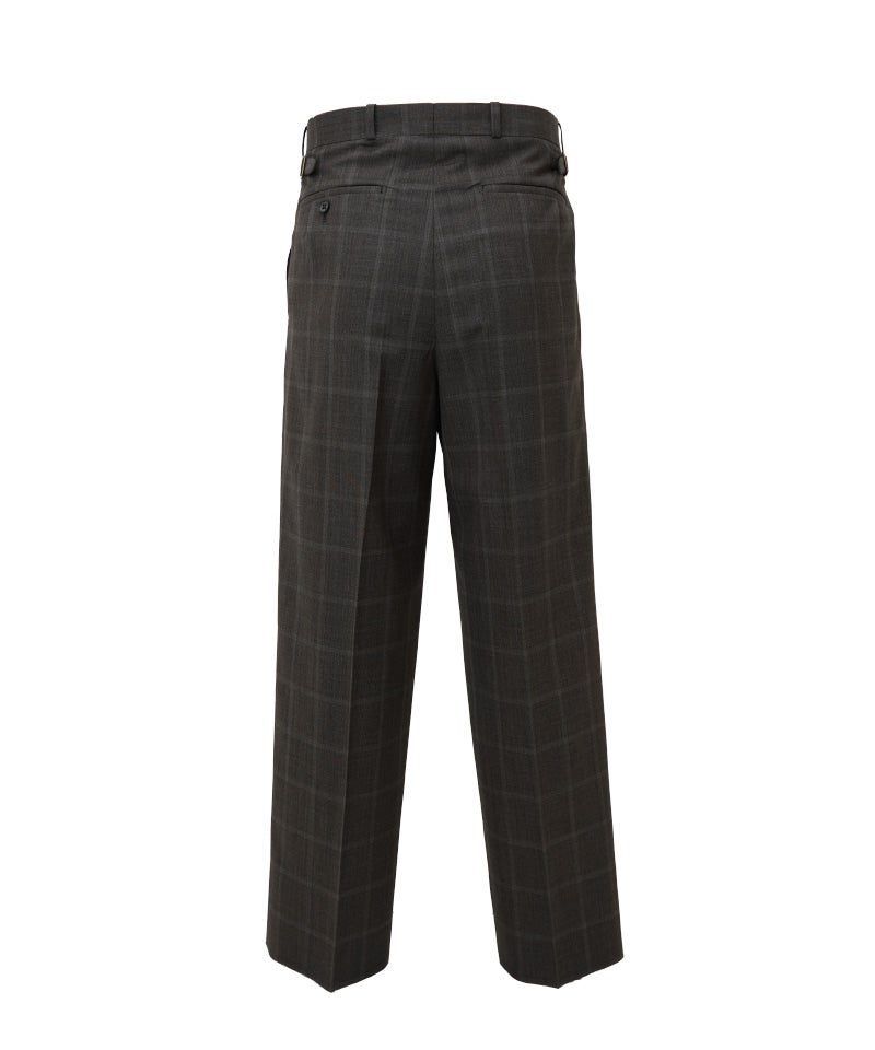 MAATEE&SONS＞JEFFERLY / 杢 brwn check | MAKES ONLINE STORE