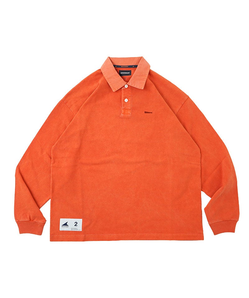 DESCENDANT＞PUBA POLO LS PIGMENT DYE | MAKES ONLINE STORE