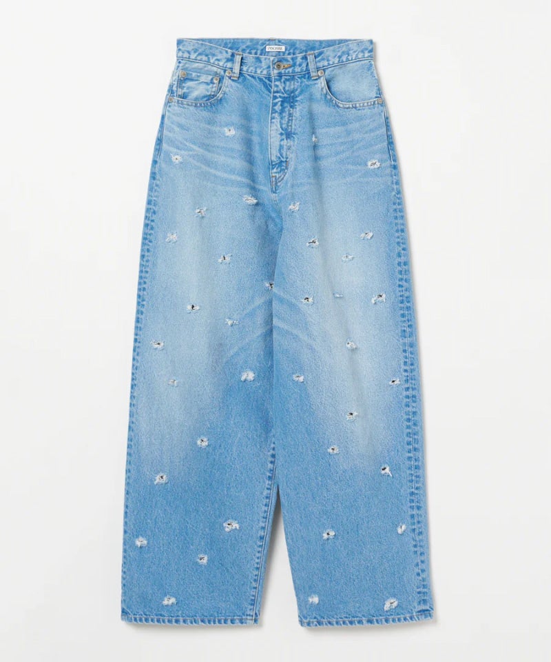＜INSCRIRE＞Dot Hole Denim Pants