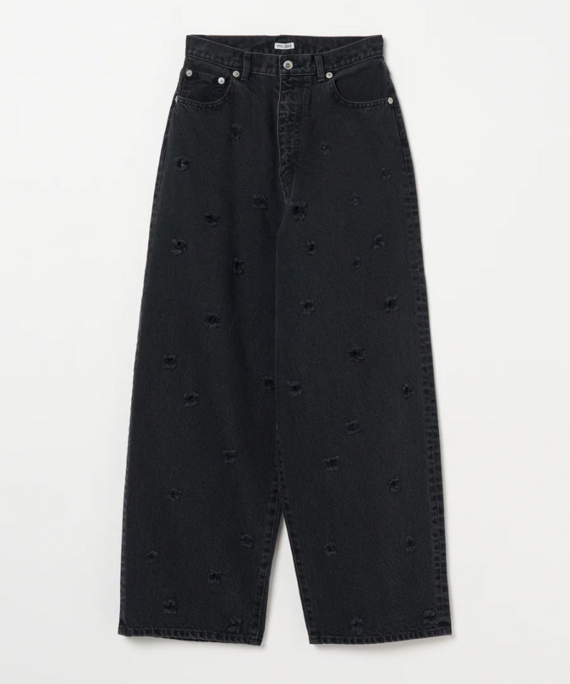 新品　未使用　INSCRIRE デニムスカート INSCRIRE＞Dot Hole Denim Pants | MAKES ONLINE STORE