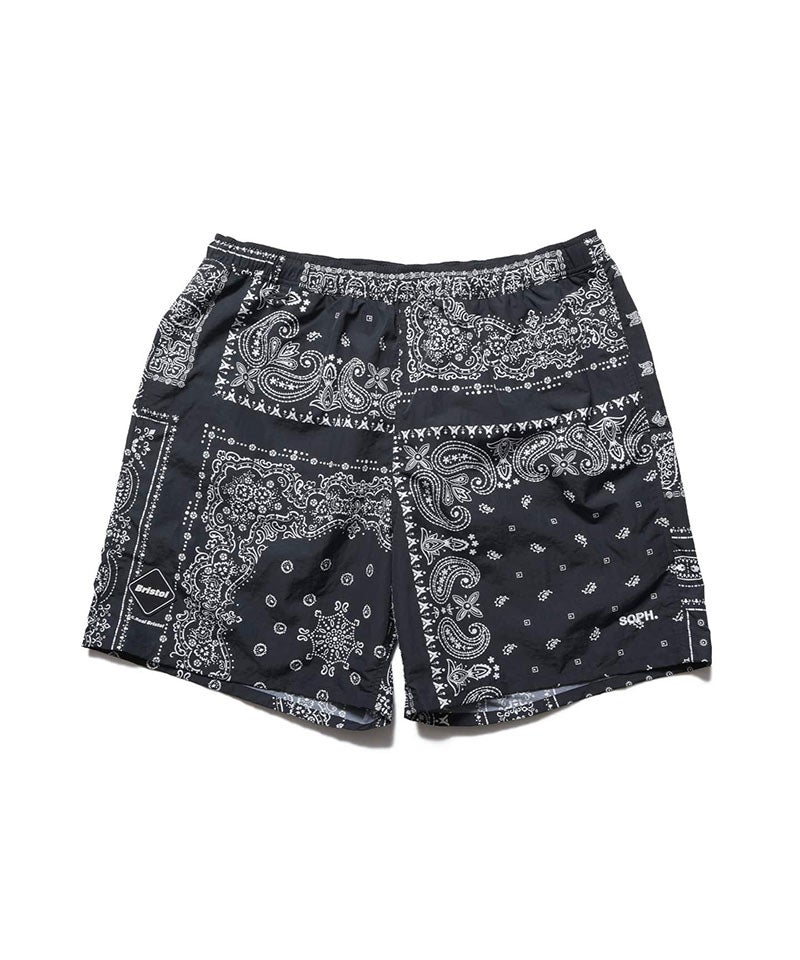 F.C.Real Bristol＞BANDANA NYLON EASY SHORTS | MAKES ONLINE STORE