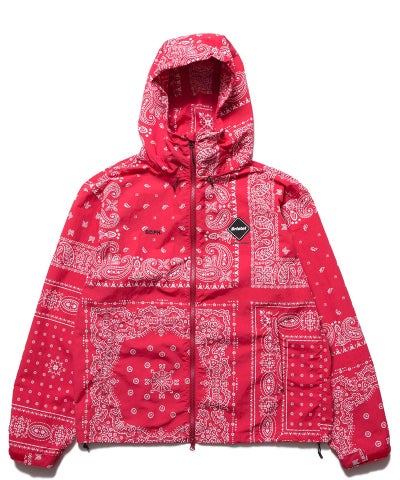 F.C.Real Bristol＞BANDANA NYLON HOODED BLOUSON | MAKES ONLINE STORE