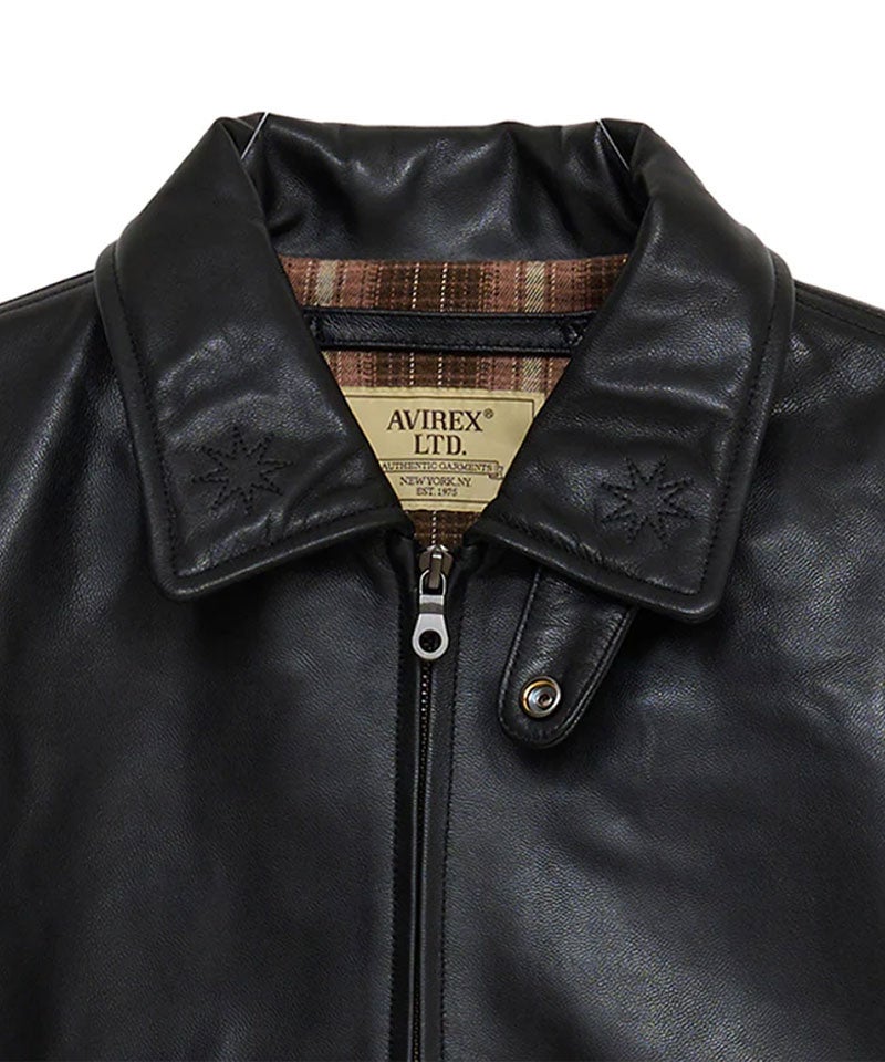 新作 GDC x AVIREX Lether Carcoat XL ブラック AVIREX×GDC】Lether Carcoat