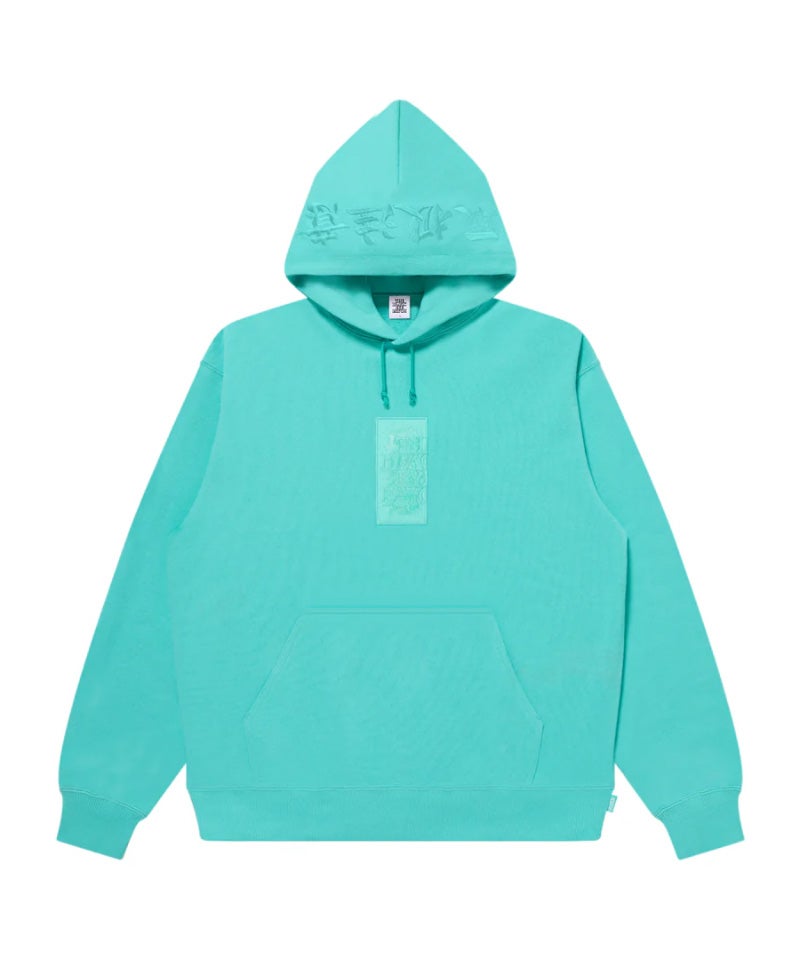 HWC LABEL HOODIE MINT GREEN 取扱注意 BlackEyePatch＞HWC LABEL HOODIE | MAKES ONLINE STORE