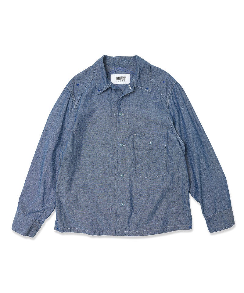 ＜Hombre Nino＞CORONA UTILITY EYELET SHIRT (HN0261-SH0002)