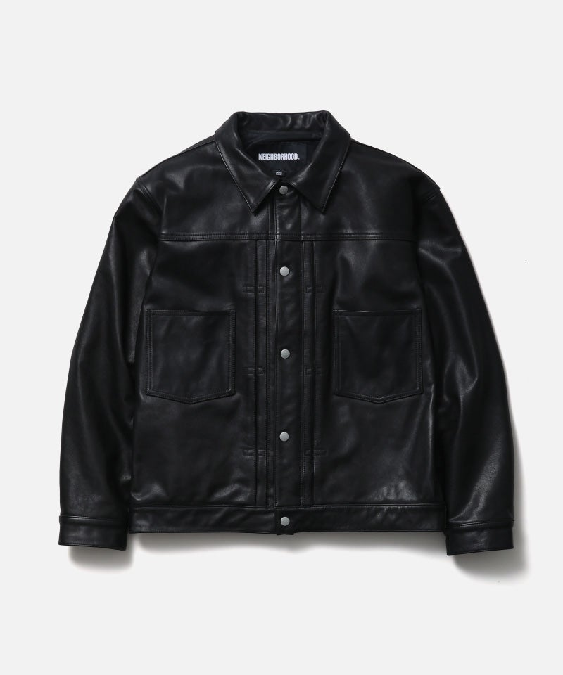 ジャケット・アウター NEIGHBORHOOD 26SS LEATHER SPORTS JACKET LEATHER SPORTS JACKET | NEIGHBORHOOD(ネイバーフッド) / アウター
