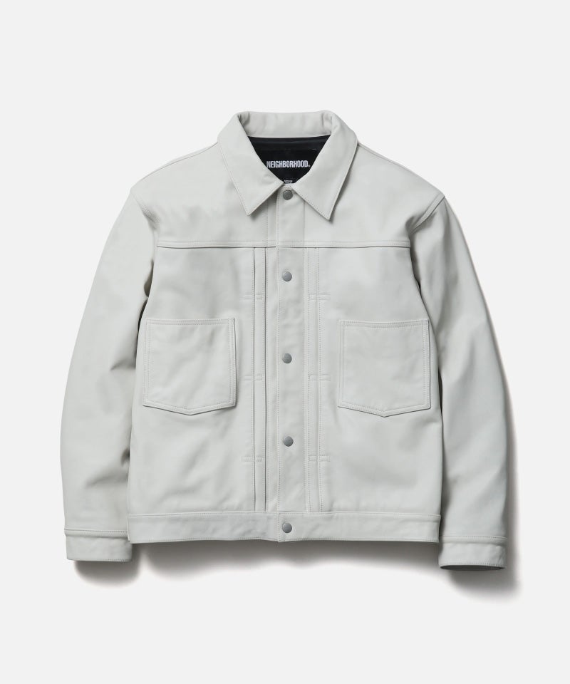 ジャケット・アウター NEIGHBORHOOD 26SS LEATHERSPORTS JACKET Neighborhood-Coated-Field-