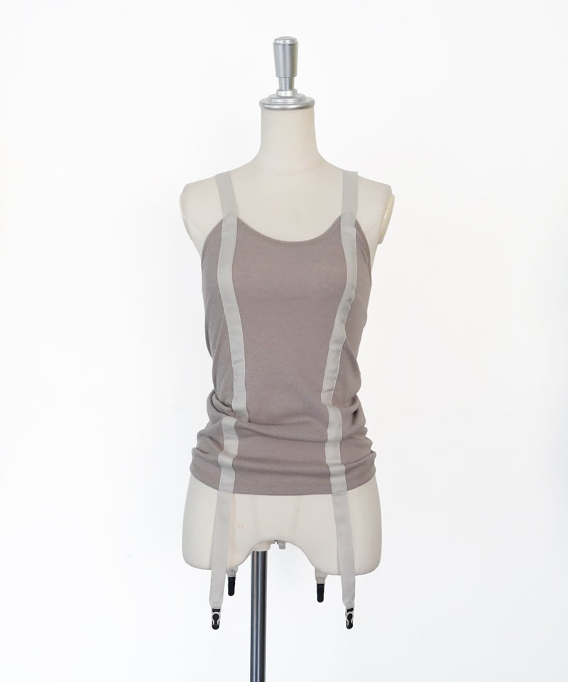 OVERNEATH＞Garter Tank 072 | MAKES ONLINE STORE
