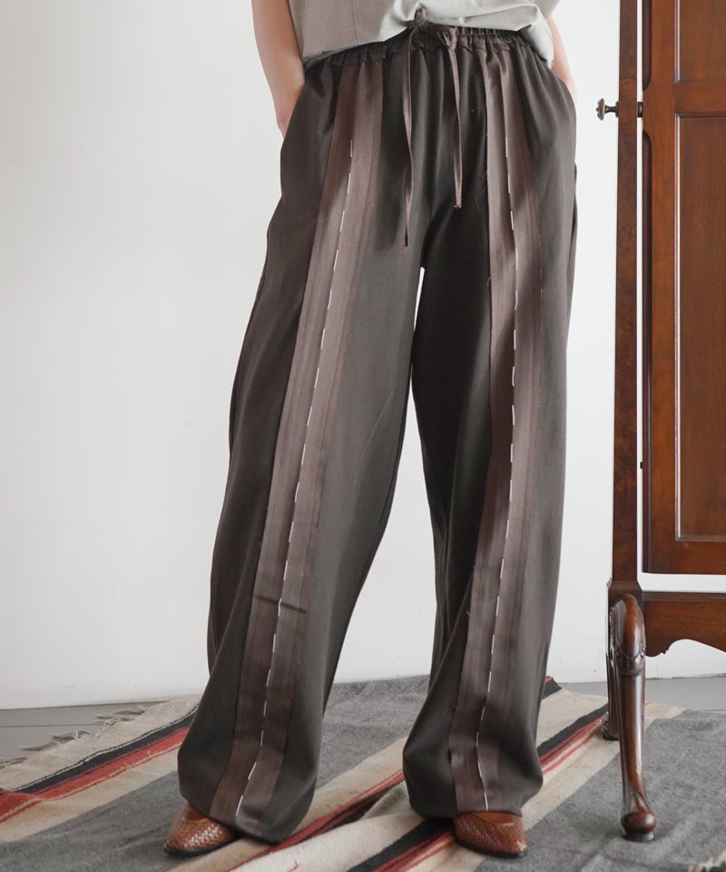 TAILORED JERSEY TROUSERS