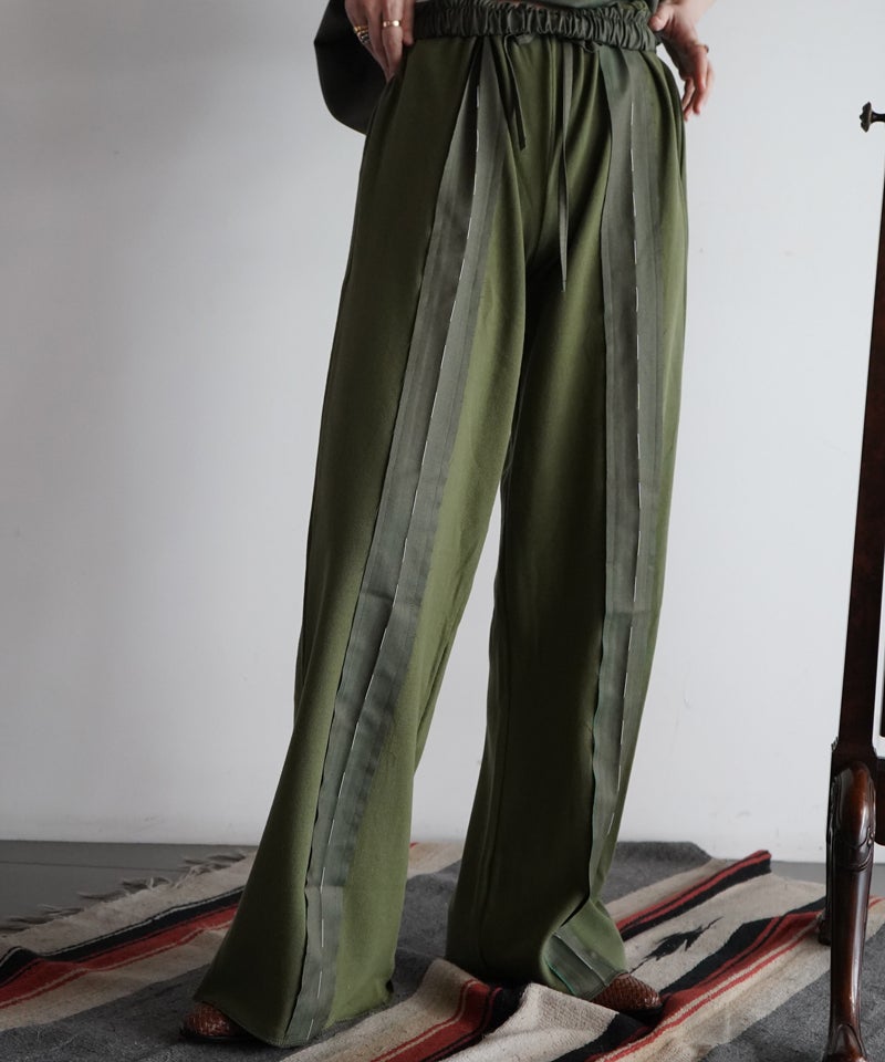 TAILORED JERSEY TROUSERS