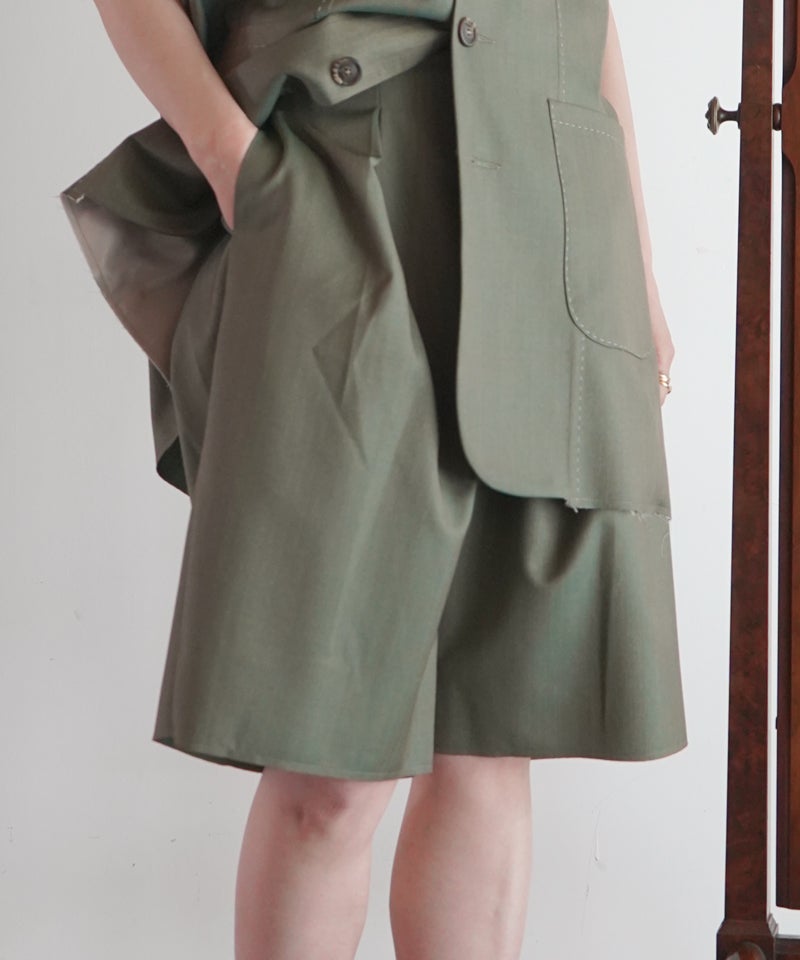 SONIACARRASCOソニアカラスコ SLEEVELESS TAILORED SLEEVELESS TAILORED TOP SONIA26SS