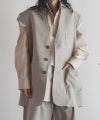 DECONSTRUCTED SLEEVELESS BLAZER