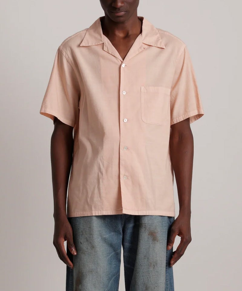 ＜T.T＞LOT.113 OPEN COLLAR SHIRT