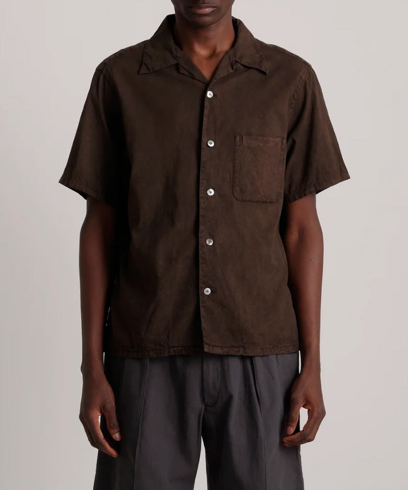 ＜T.T＞LOT.113 OPEN COLLAR SHIRT