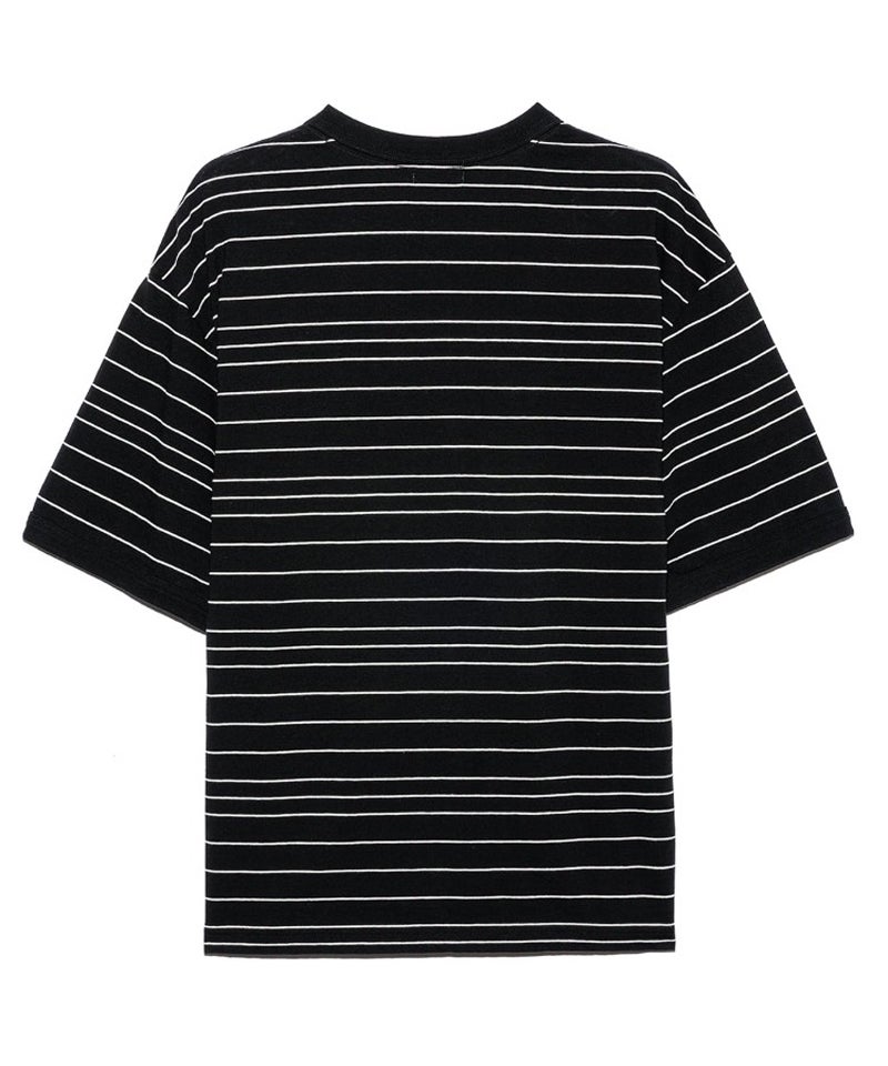 UNUSED＞Border short sleeve T-shirt | MAKES ONLINE STORE