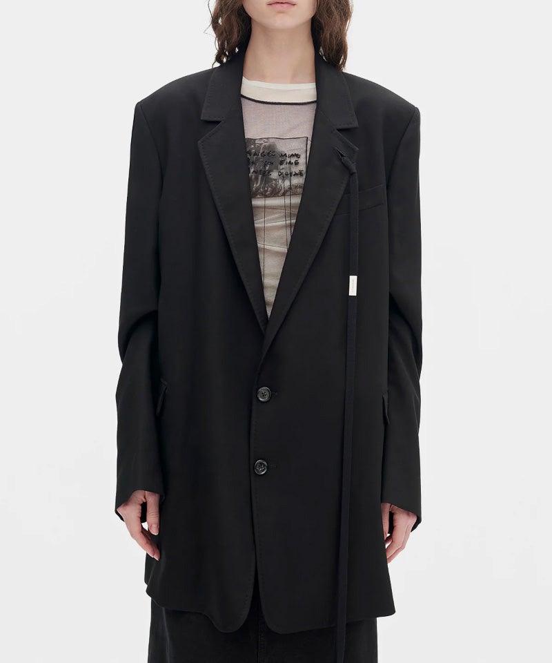 ＜Ann Demeulemeester＞AGNES HIGH COMFORT TAILORED JACKET