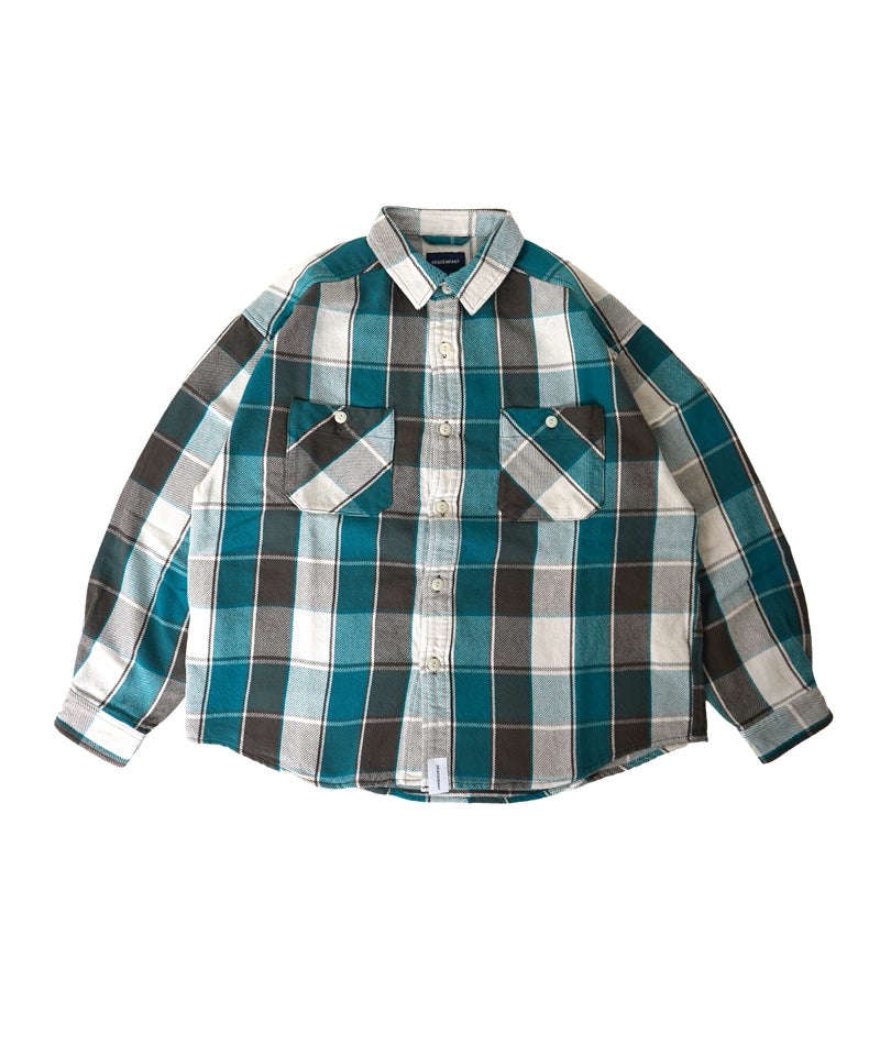 DESCENDANT＞VANNING PLAID LS SHIRT | MAKES ONLINE STORE
