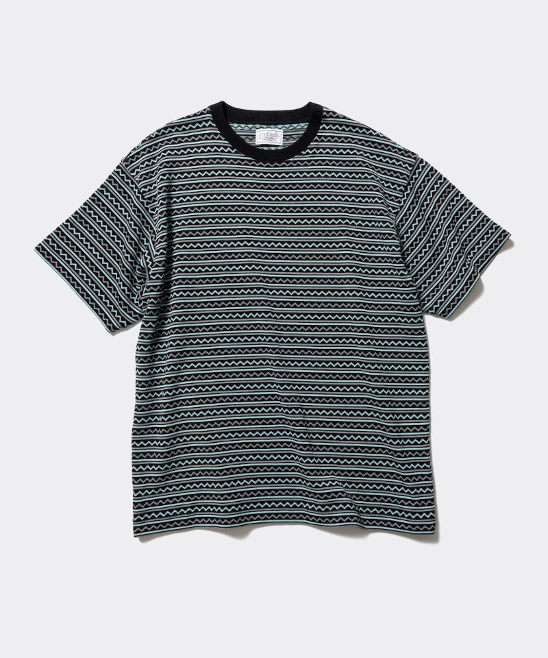 Unlikely＞Unlikely Jacquard Knit Tee | MAKES ONLINE STORE