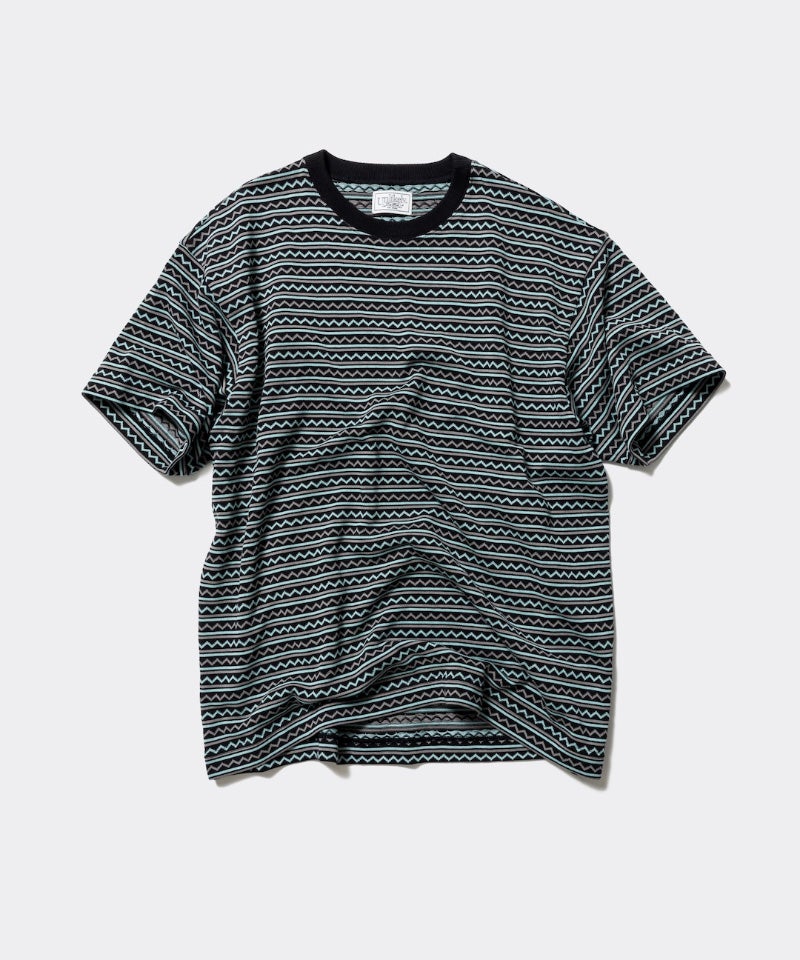 Unlikely＞Unlikely Jacquard Knit Tee | MAKES ONLINE STORE