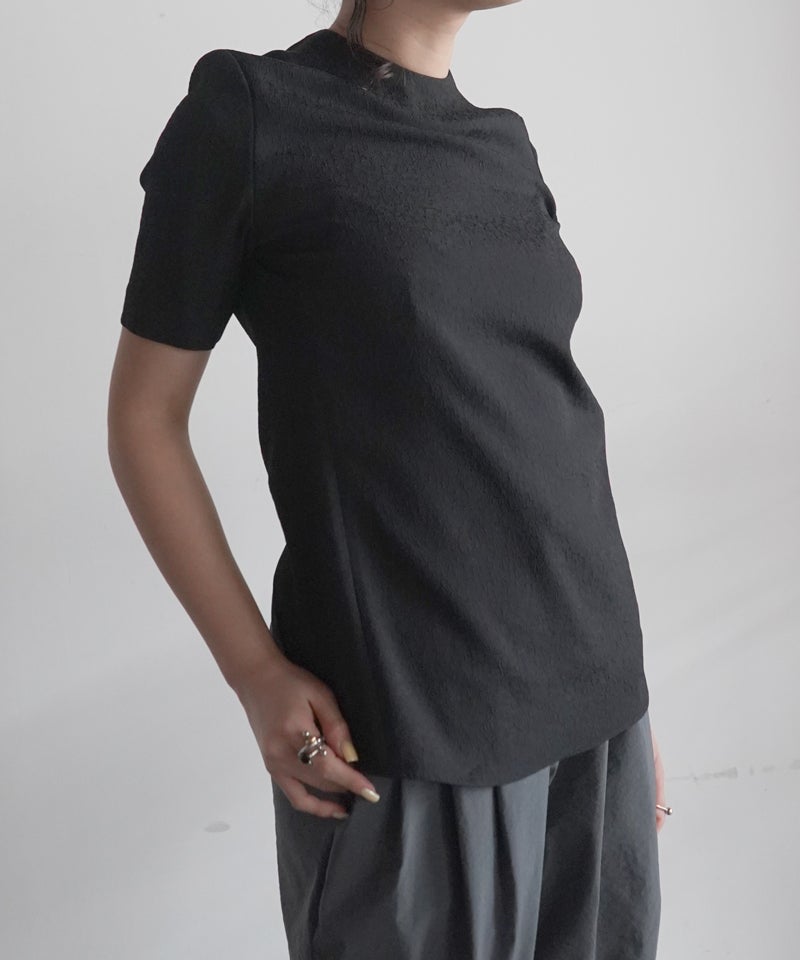 Mame Kurogouchi＞Floral Jacquard Open Back Top | MAKES ONLINE STORE