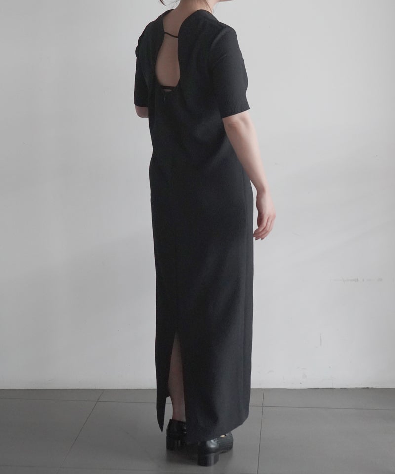 Mame Kurogouchi＞Floral Jacquard Square Neck Dress | MAKES ONLINE