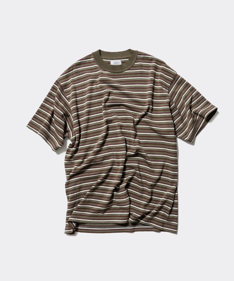 Unlikely＞Unlikely Border Knit Tee | MAKES ONLINE STORE