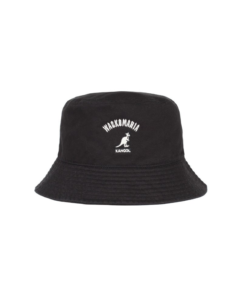 黒L KANGOL / WASHED BUCKET HAT wackomaria WACKO MARIA＞KANGOL / WASHED BUCKET | MAKES ONLINE STORE
