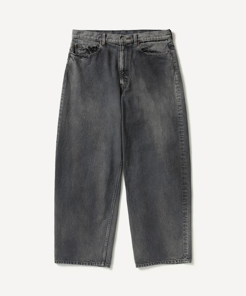 ＜A.PRESSE＞Vintage Gray Denim Pants