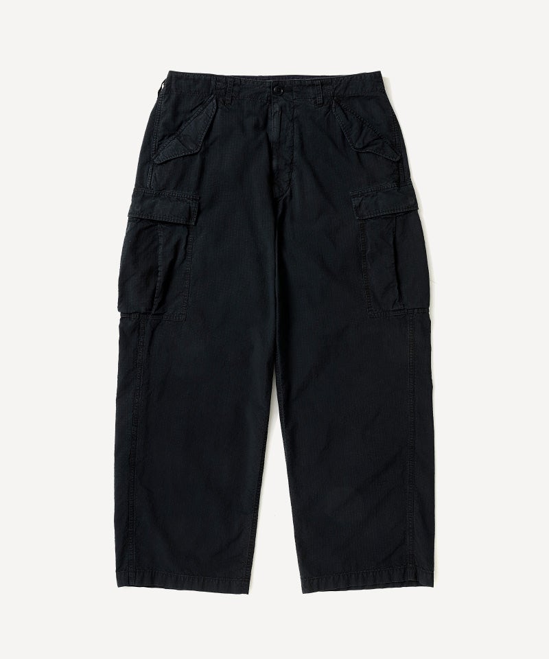 ＜A.PRESSE＞Washed Silk Ripstop US Army M-51 Pants