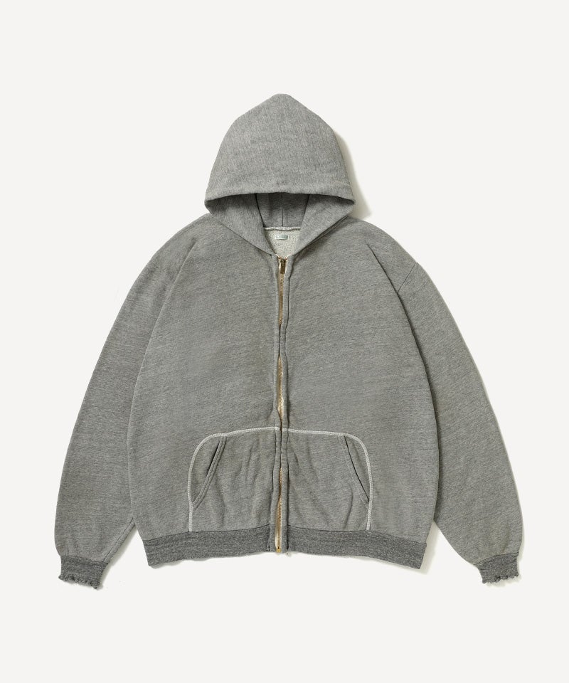 A.PRESSE＞Vintage Light Weight Zip Sweat Hoodie | MAKES ONLINE STORE