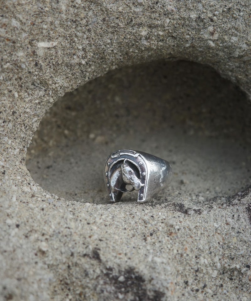 ＜The Letters＞HORSE &HORSESHOE RING